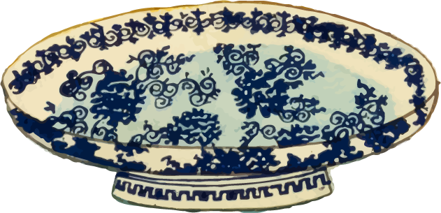 Free ukiyo-e item of Ceramic Platter