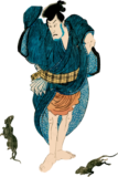 鼠小僧のTHE浮世絵素材