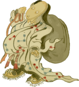 袋貉のイラスト素材