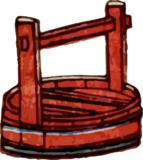 Free Japanese resource of wooden carrying box