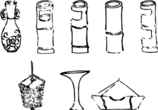 Royalty Free Image of  Edo vase