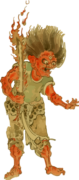 地獄の赤鬼の地獄素材