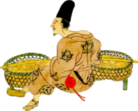 深草の土器売りの職人素材